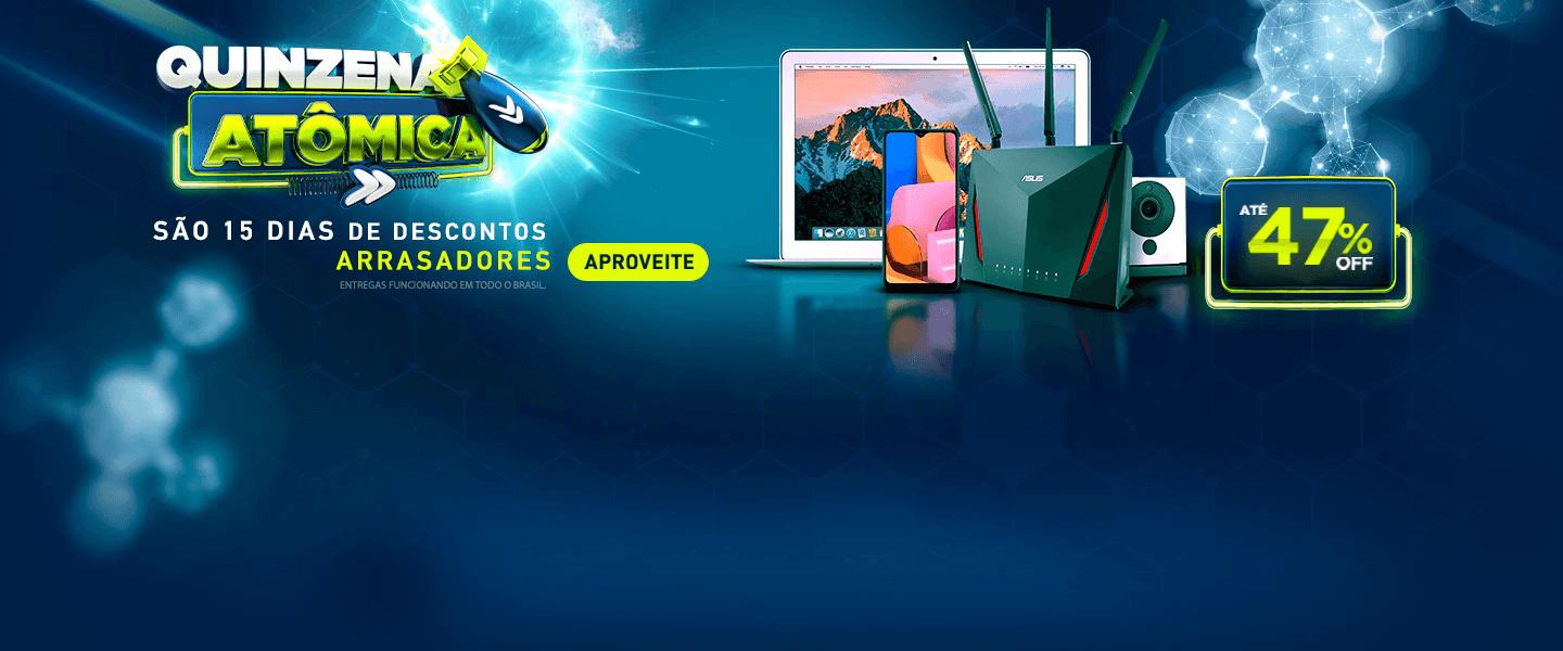 Imagem de fundo sobre promoções quinzenais